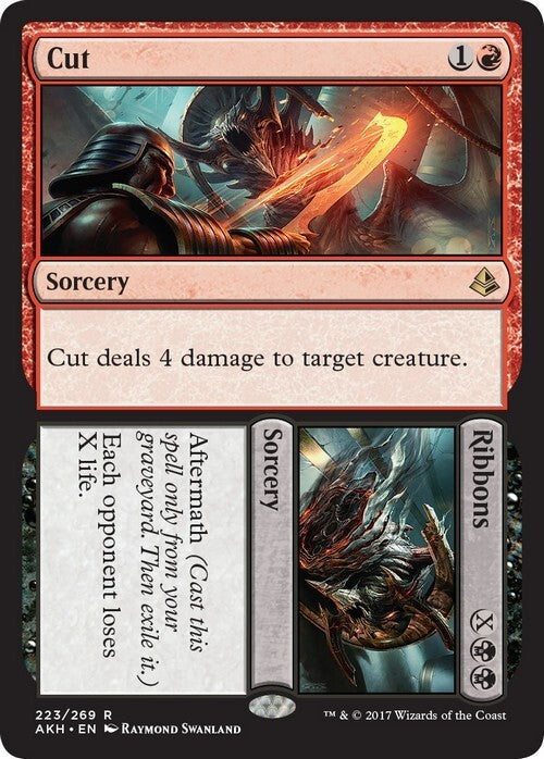 Cut / Ribbons ~ Amonkhet [ EX ] [ Magic MTG ]