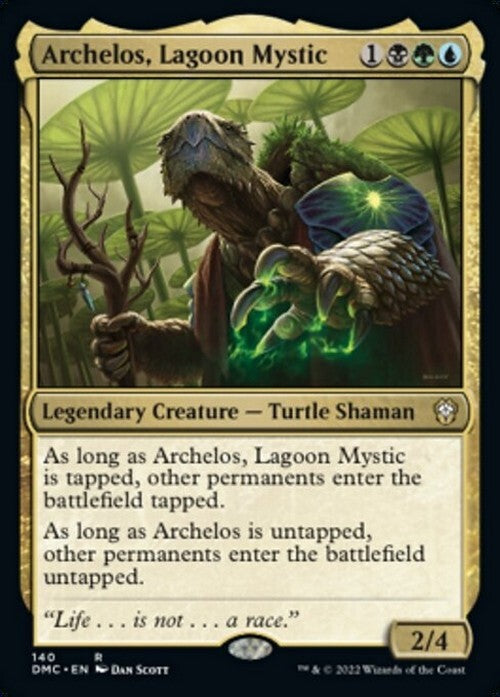 Archelos, Lagoon Mystic ~ Commander: Dominaria United [ NM ] [ Magic MTG ]