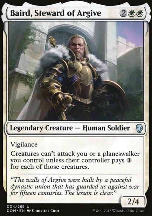 Baird, Steward of Argive ~ Dominaria [ Excellent ] [ Magic MTG ]
