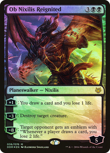 FOIL Ob Nixilis Reignited ~ Duel Decks [ Excellent ] [ MTG ]