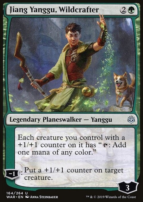 Jiang Yanggu, Wildcrafter ~ War of the Spark [ Excellent ] [ Magic MTG ]