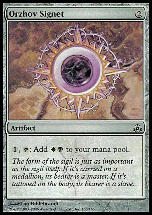 Orzhov Signet ~ Guildpact [ Excellent ] [ Magic MTG ]