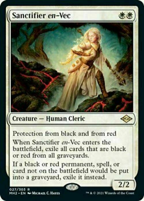 Sanctifier en-Vec ~ Modern Horizons 2 [ NearMint ] [ Magic MTG ]