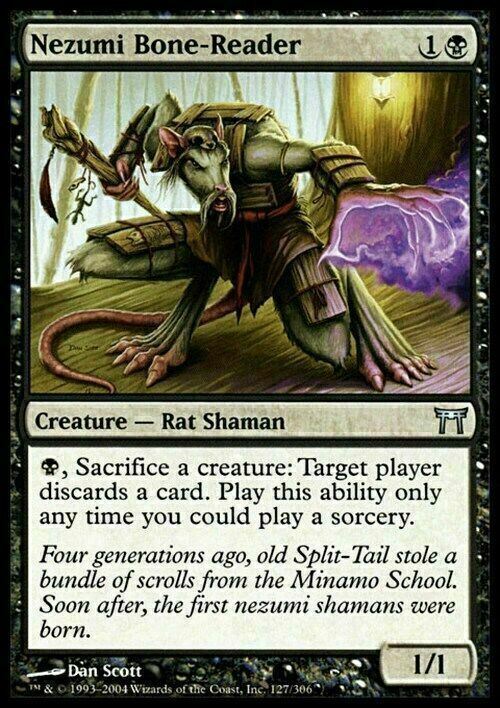 Nezumi Bone-Reader ~ Champions of Kamigawa [ Excellent ] [ Magic MTG ]