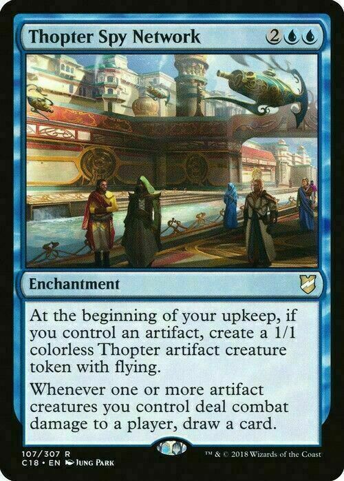 Thopter Spy Network ~ Commander 2018 [ NearMint ] [ Magic MTG ]
