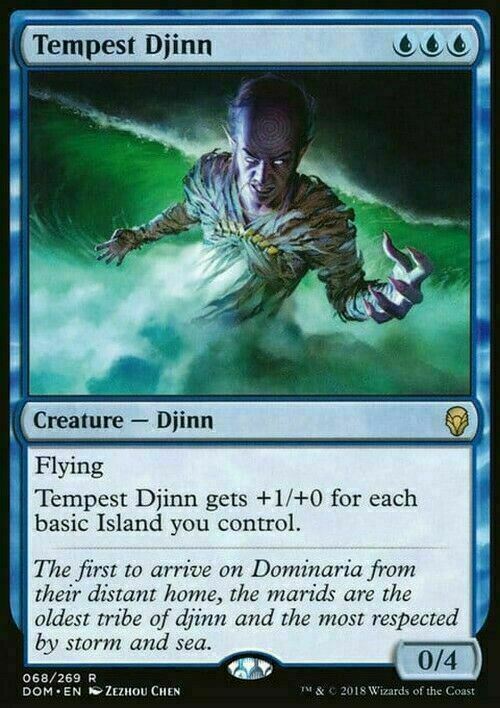 Tempest Djinn ~ Dominaria [ EX ] [ Magic MTG ]