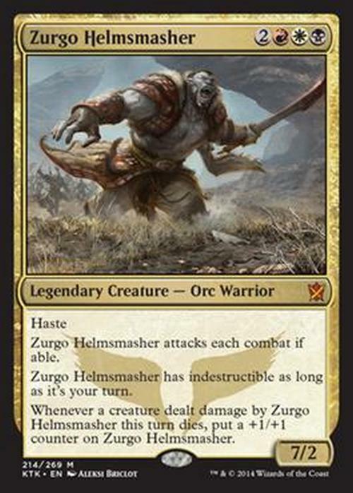 Zurgo Helmsmasher ~ Khans of Tarkir [ Excellent ] [ Magic MTG ]