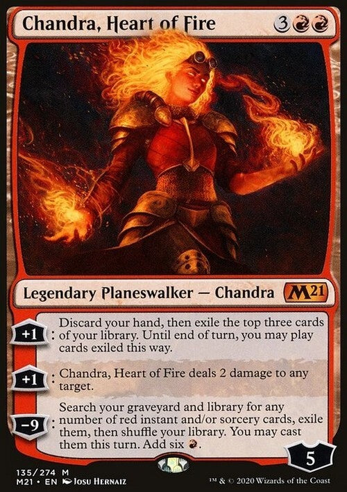 Chandra, Heart of Fire ~ Core 2021 [ NearMint ] [ Magic MTG ]