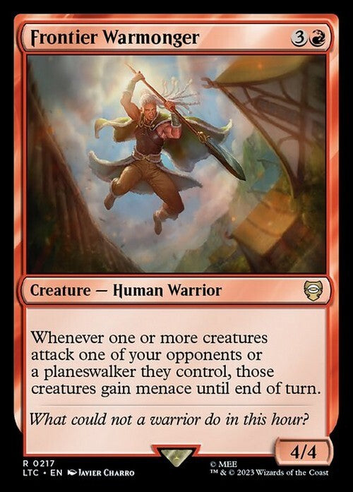 Frontier Warmonger ~ Commander: The Lord of the Rings [ NM ] [ Magic MTG ]