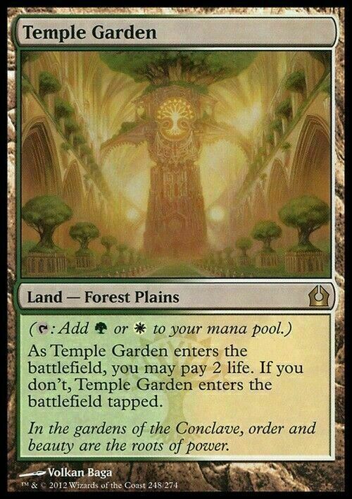 Temple Garden ~ Return to Ravnica [ NearMint ] [ Magic MTG ]