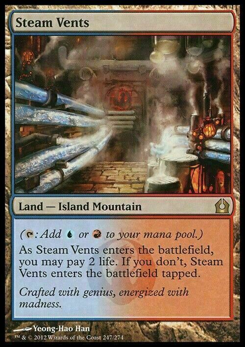 Steam Vents ~ Return to Ravnica [ NearMint ] [ Magic MTG ]