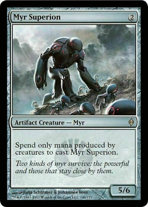 Myr Superion ~ New Phyrexia [ Excellent ] [ Magic MTG ]