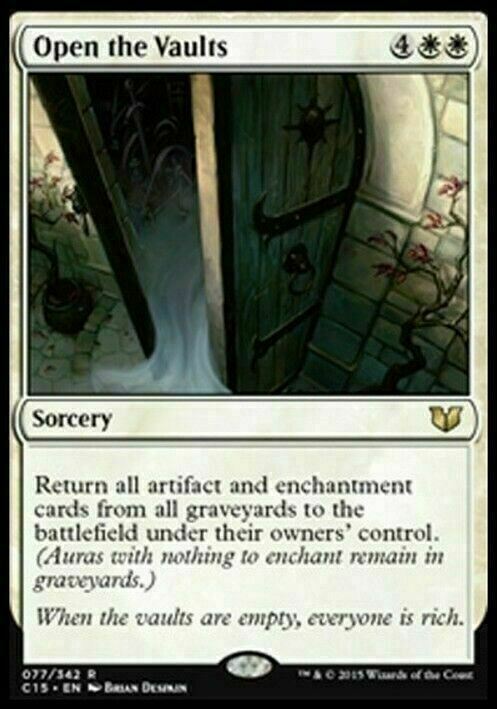 Open the Vaults ~ Commander 2015 [ Excellent ] [ Magic MTG ]