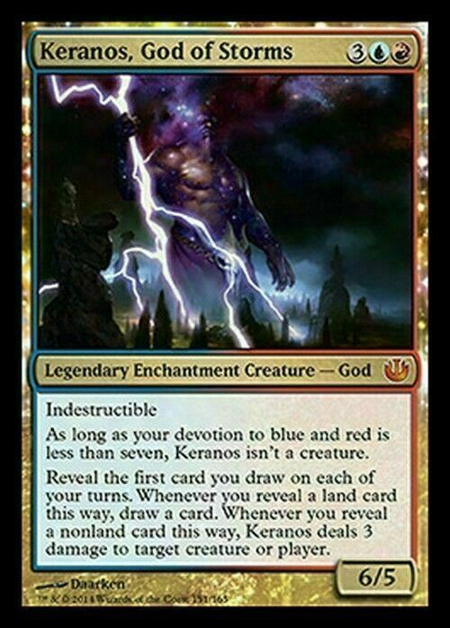 Keranos, God of Storms ~ Journey into Nyx [ Excellent ] [ Magic MTG ]