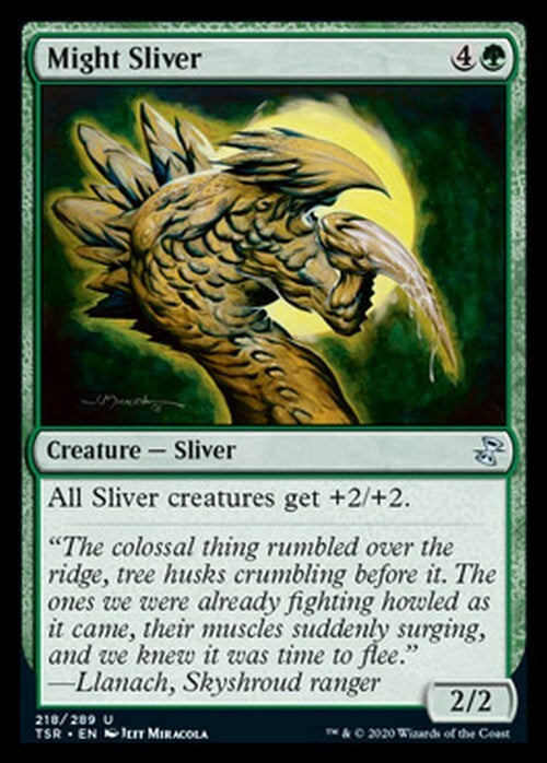 Might Sliver ~ Time Spiral Remastered [ NearMint ] [ Magic MTG ]