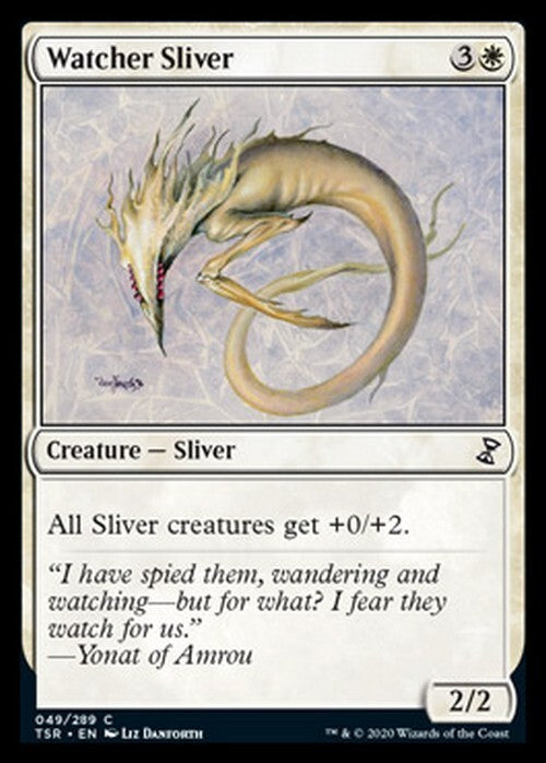 Watcher Sliver ~ Time Spiral Remastered [ NearMint ] [ Magic MTG ]