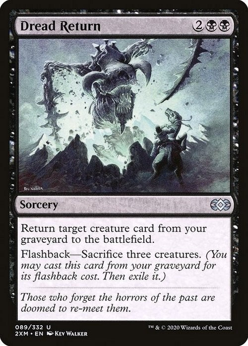 Dread Return ~ Double Masters [ NearMint ] [ Magic MTG ]