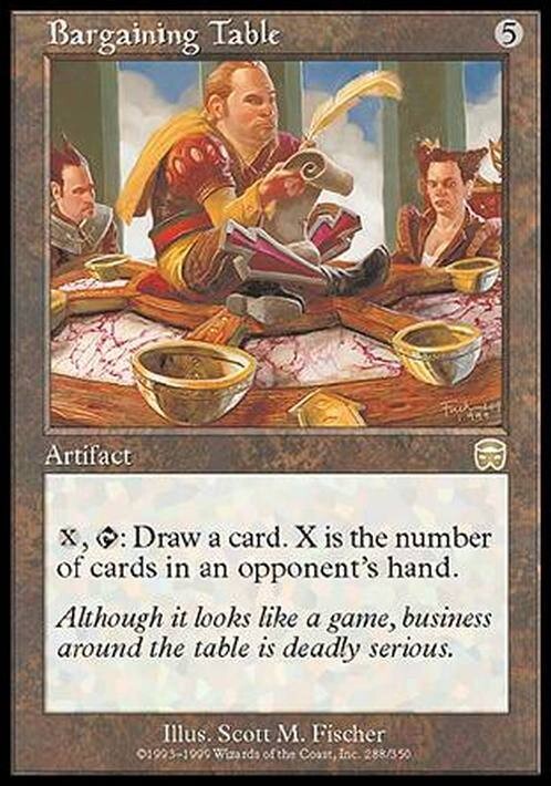 Bargaining Table ~ Mercadian Masques [ Excellent ] [ Magic MTG ]
