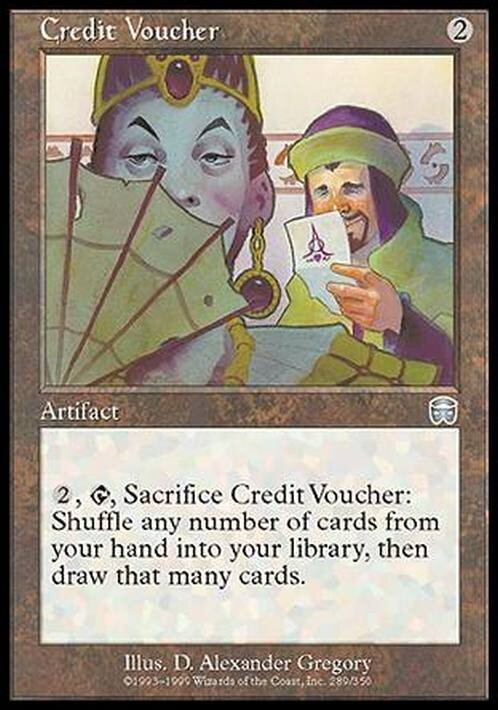 Credit Voucher ~ Mercadian Masques [ Excellent ] [ Magic MTG ]