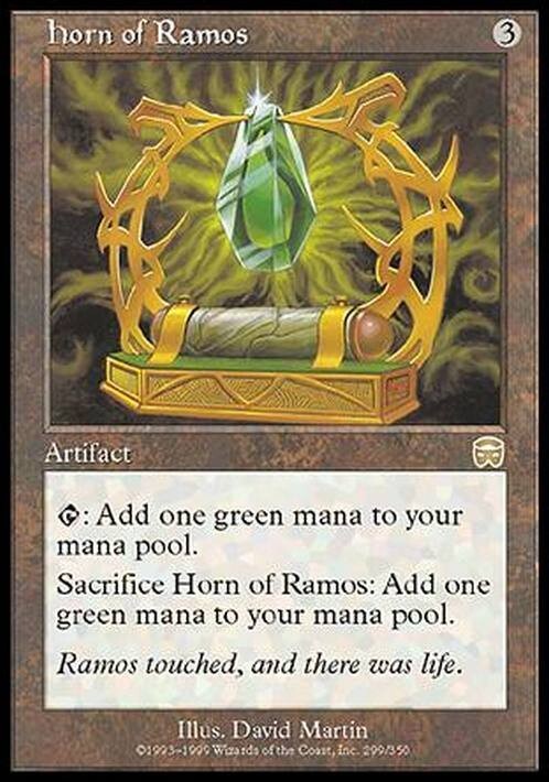 Horn of Ramos ~ Mercadian Masques [ Excellent ] [ Magic MTG ]