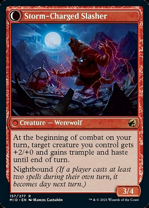 Reckless Stormseeker ~ Midnight Hunt [ NearMint ] [ Magic MTG ]