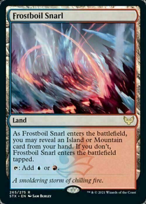Frostboil Snarl ~ Strixhaven [ NearMint ] [ Magic MTG ]