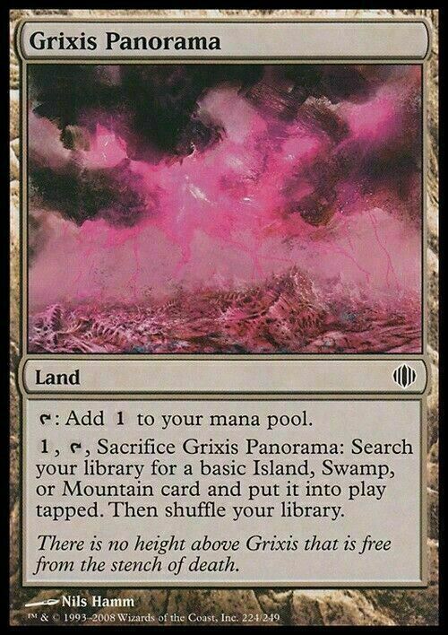 Grixis Panorama ~ Shards of Alara [ Excellent+ ] [ Magic MTG ]