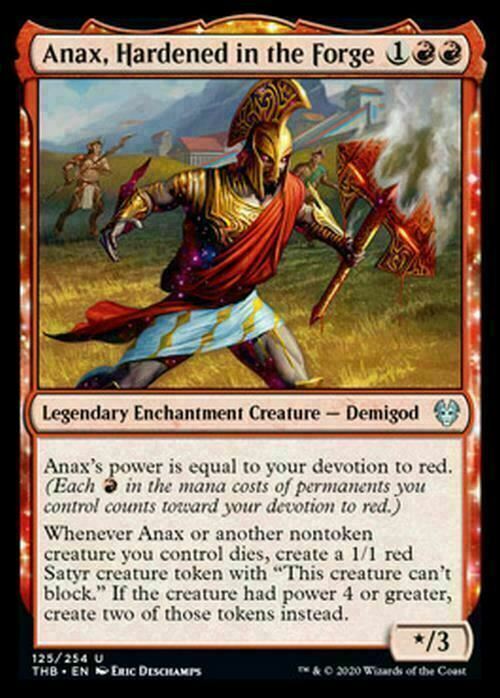 Anax, Hardened in the Forge ~ Theros Beyond Death [ NearMint ] [ Magic MTG ]