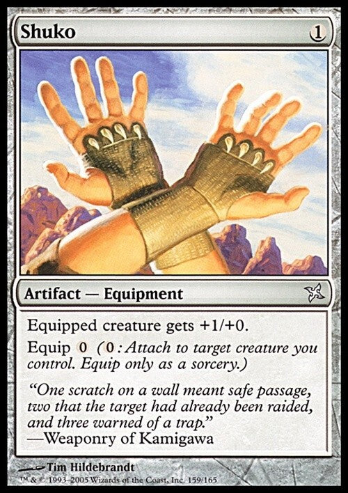 Shuko ~ Betrayers of Kamigawa [ PLAYED ] [ Magic MTG ]