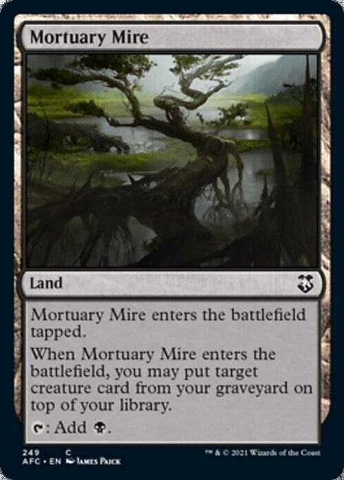 Mortuary Mire ~ Commander: Adventures in the Forgotten Realms [ NM ] [ MTG ]
