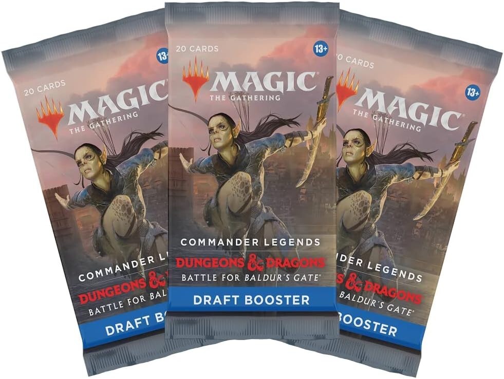 DRAFT Booster Pack ~ Commander Legends 2: Baldur's Gate ~ Magic MTG Sealed
