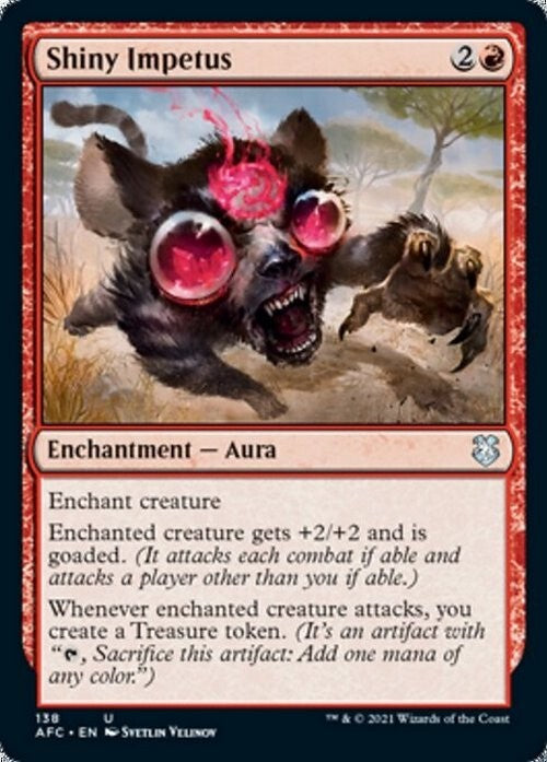 Shiny Impetus ~ Commander: Adventures in the Forgotten Realms [ NM ] [ MTG ]