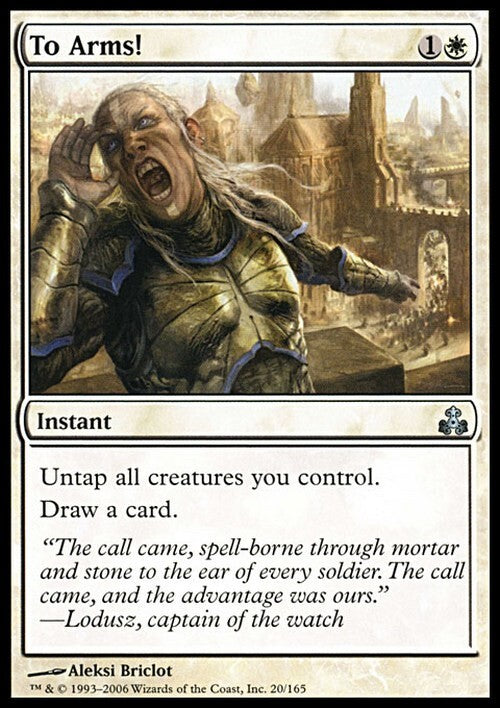 To Arms! ~ Guildpact [ PLAYED ] [ Magic MTG ]