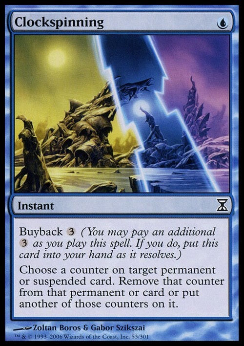 Clockspinning ~ Time Spiral [ Excellent ] [ Magic MTG ]