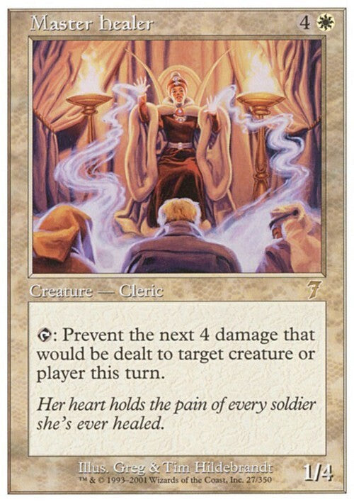 Master Healer ~ Seventh Edition [ PLAYED ] [ Magic MTG ]