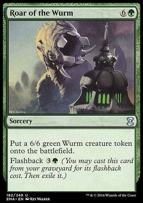 Roar of the Wurm ~ Eternal Masters [ Excellent ] [ Magic MTG ]