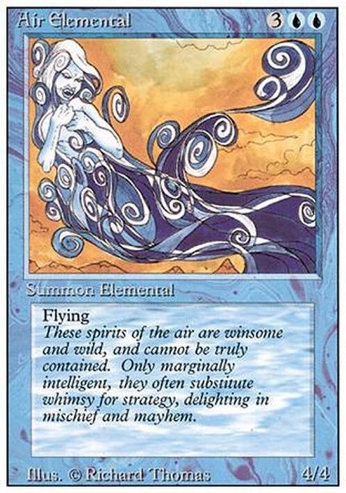 Air Elemental ~ Revised [ PLAYED ] [ Magic MTG ]