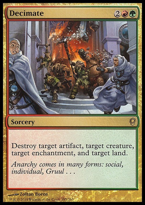 Decimate ~ Conspiracy 1 [ Excellent ] [ Magic MTG ]