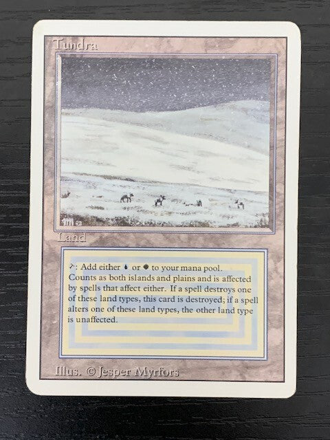 Tundra ~ Revised [ GOOD CONDITION ] [ Magic the Gathering MTG ]
