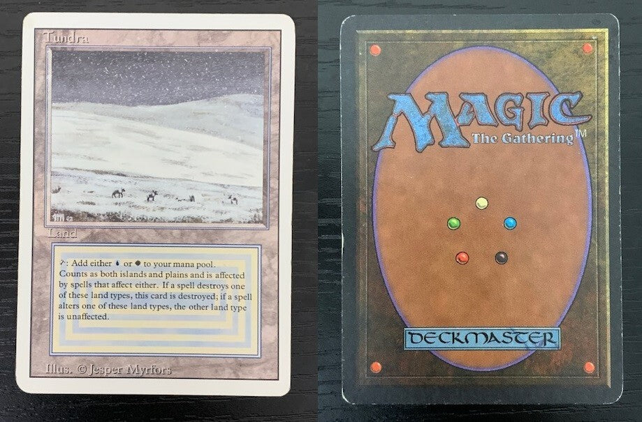 Tundra ~ Revised [ GOOD CONDITION ] [ Magic the Gathering MTG ]