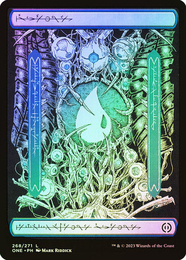 Choose your FOIL Full Art Land ~ Phyrexia: All Will Be One [ NM