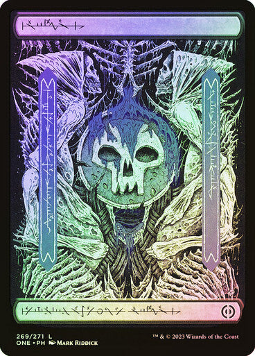 Choose your FOIL Full Art Land ~ Phyrexia: All Will Be One [ NM ] [ Magic MTG ]