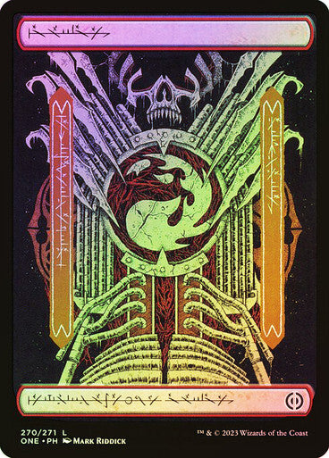 Choose your FOIL Full Art Land ~ Phyrexia: All Will Be One [ NM ] [ Magic MTG ]