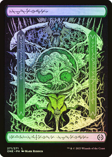 Choose your FOIL Full Art Land ~ Phyrexia: All Will Be One [ NM ] [ Magic MTG ]