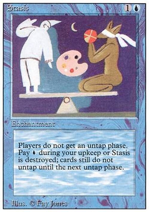 Stasis ~ Revised [ Excellent ] [ Magic MTG ]