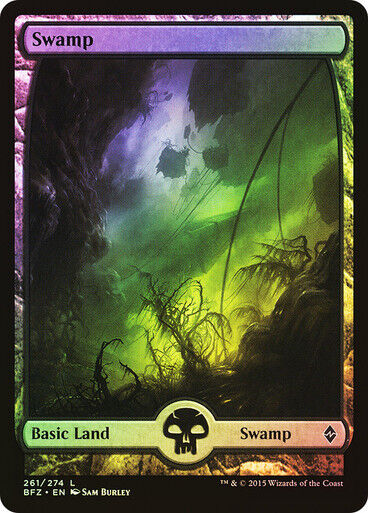 Choose your FOIL Full Art Land ~ Battle for Zendikar [ NearMint ] [ Magic MTG ] - London Magic Traders Limited