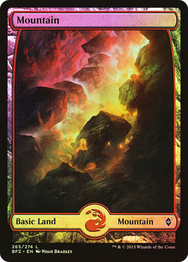 Choose your FOIL Full Art Land ~ Battle for Zendikar [ NearMint ] [ Magic MTG ] - London Magic Traders Limited