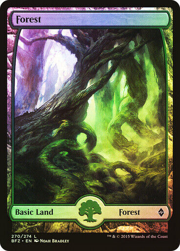 Choose your FOIL Full Art Land ~ Battle for Zendikar [ NearMint ] [ Magic MTG ] - London Magic Traders Limited