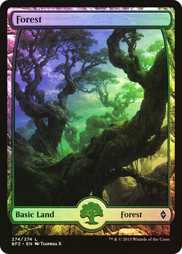 Choose your FOIL Full Art Land ~ Battle for Zendikar [ NearMint ] [ Magic MTG ] - London Magic Traders Limited