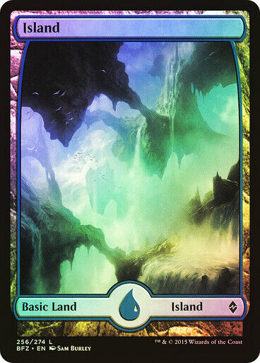 Choose your FOIL Full Art Land ~ Battle for Zendikar [ NearMint ] [ Magic MTG ] - London Magic Traders Limited